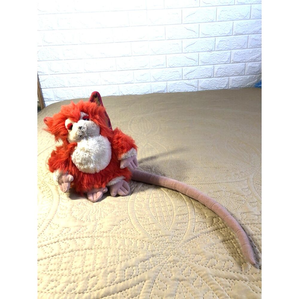 Vintage 1986 Disney Captain EO Fuzzball Plush Toy Michael Jackson Epcot Rare